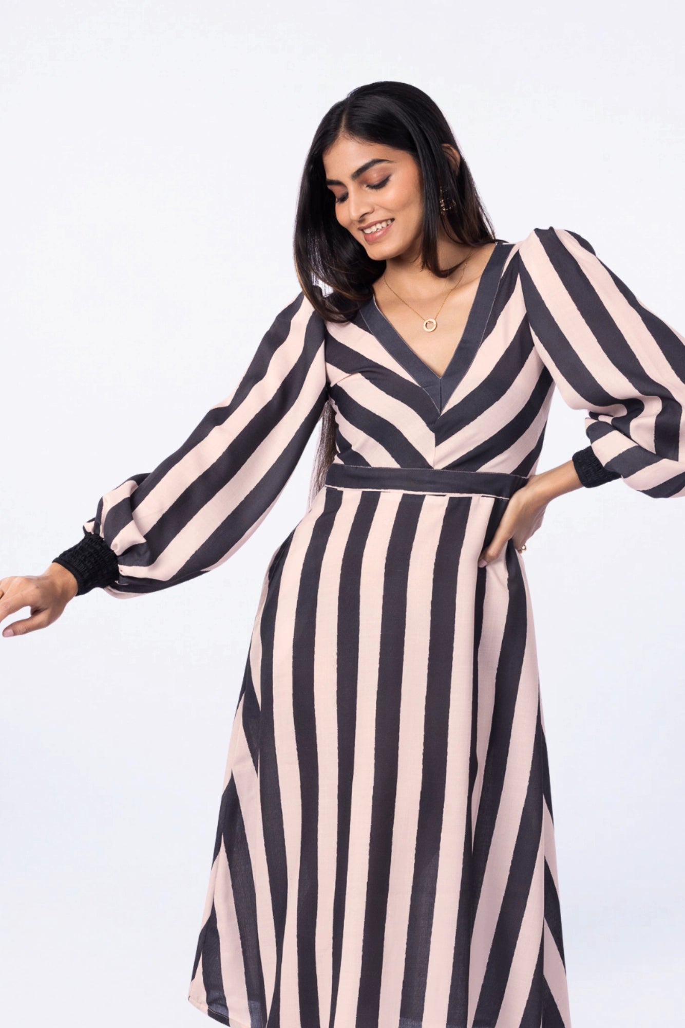 Dune Striped Dress