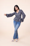 Balloon Sleeve Top