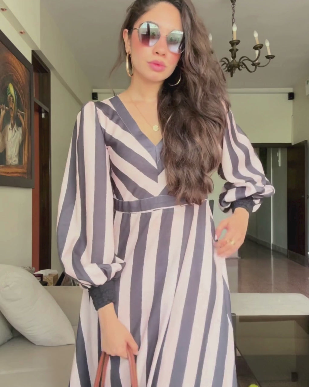 Dune Striped Dress