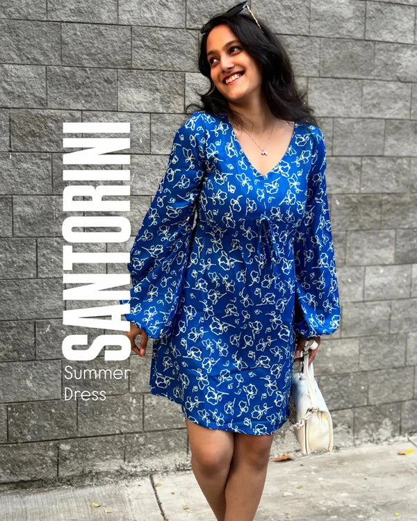Santorini Summer Breeze Dress